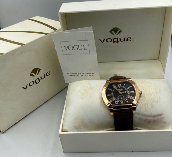 Αυτόματο αντρικό ρολόι Vogue! Αφόρετο. 45x43mm - Image 9